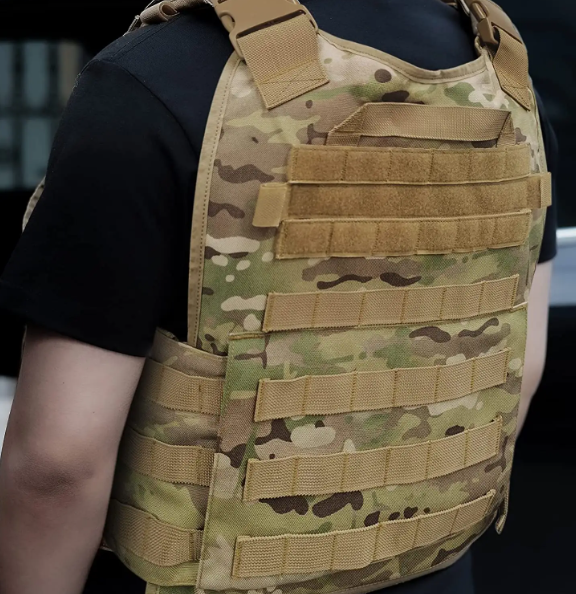 Ultrasafe Militärische robuste taktische Weste aus Polyester, kugelsicherer Plattenträger