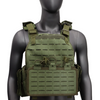 Molle Systerm Camo Combat Body Protection Plate Carrier Einhand-Schnellverschluss-Tarnfarbe Taktische Weste 